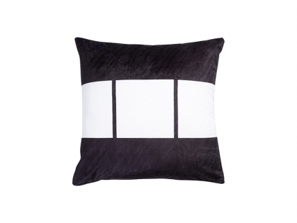 Sublimation 3 Panel Plush Pillow Cover (40*40cm/15.75&quot;x15.75&quot;)