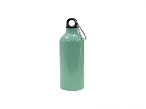 Sublimation Blanks 20oz/600ml Aluminium Water Bottle(Light Green)
