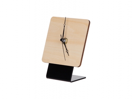 Sublimation Plywood Desktop Clock(10cm)