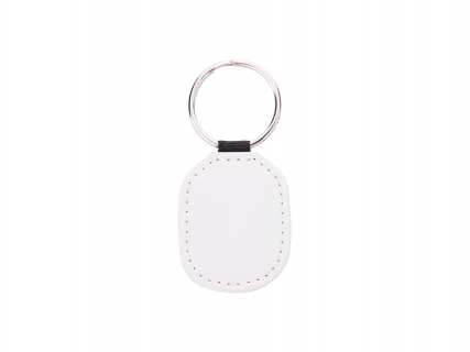 Sublimation PU Keychain (4*5cm, Double Sides Printable)