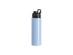 Garrafa de Água Alumínio 25oz/750ml (Azul Celeste)